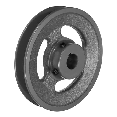 Poulie à courroie trapézoïdale pour moteur de scie et compresseur alésage 3/4"