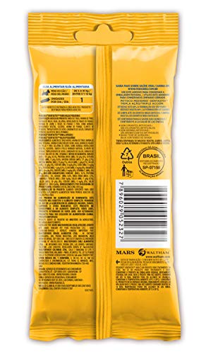 Petisco Pedigree Dentastix Cuidado Oral Para Cães Adultos Raças Pequenas 3 Unidades