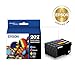 EPSON 202 Claria Ink Standard Capacity Black & Color Cartridge Combo Pack (T202120-BCS) Works with WorkForce WF-2860, Expression XP-5100