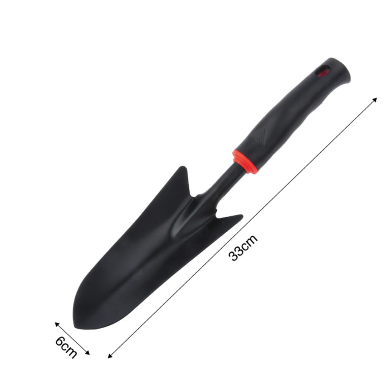 Yardwe Set Di Attrezzi Da Giardino in Ferro 6 in 1 Pala Rastrello E Per Giardinaggio Domestico Nero E Arancione