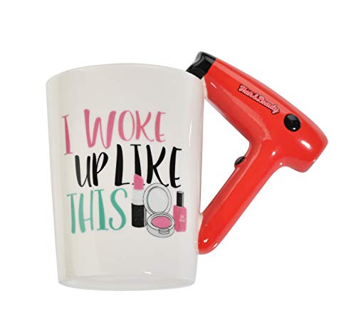 Home-X - Hair Dryer Handle Mug (I Woke Up Like...