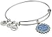 Produktbild Alex and Ani Women's Pause and Reflect Charm Bangle Bracelet, Rafaelian Silver