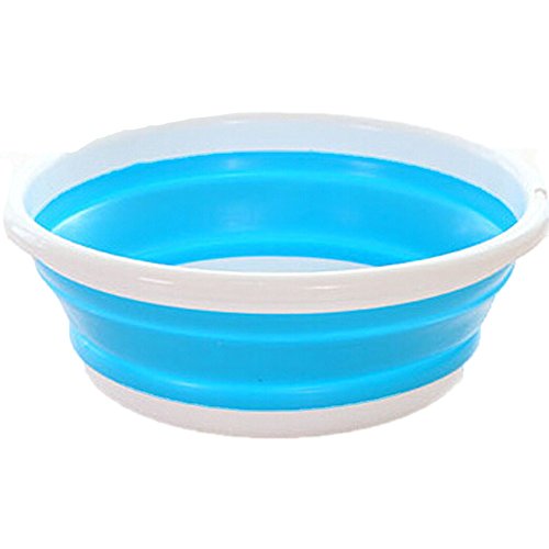 Fan-Ling Simple Life Folding Bucket,Portable Camping Fishing Car Washing Tool, Outdoor Travel Folding