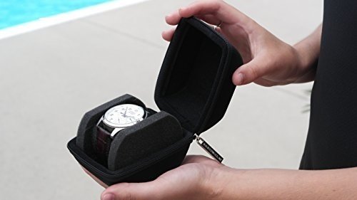 Casebudi Deluxe Watch Case - Large - Black #TOP1