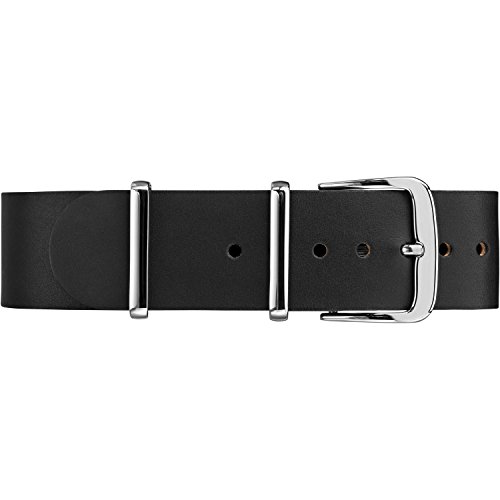 Timex Men's Tw2R28600 Southview 41Mm Black/Silver-Tone Leather Strap Watch #TOP2