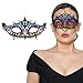 Luxury Mask Women's Lace Eye Mask For Masquerade Party Prom Ball Halloween, Luxury Mask 2 Black, One Size