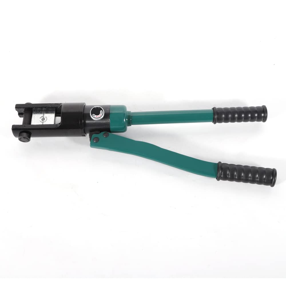 16T pinza a pressione idraulica 16 – 300 mm², pinza crimpatrice con testa girevole e crimpatura, in alluminio e filo di rame