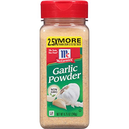Image of McCormick Garlic Powder, Non GMO, Made from Fresh, Whole Garlic Cloves, For Bringing Consistent Flavor to Favorite Foods While Cooking, 8.75 oz