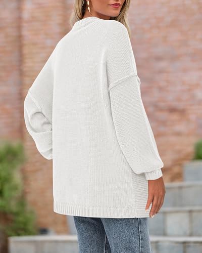 Image of BTFBM Casual Cardigan Sweater for Women Fall 2026 Long Sleeve Sweaters