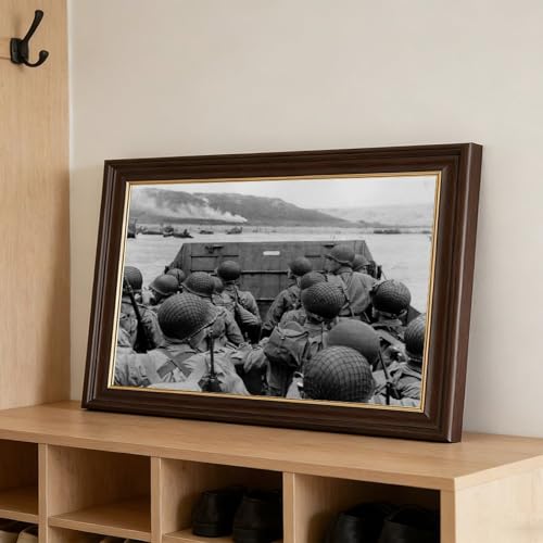 Tableau Omaha Beach de qualité supérieure sur cadre 50x75 - 3