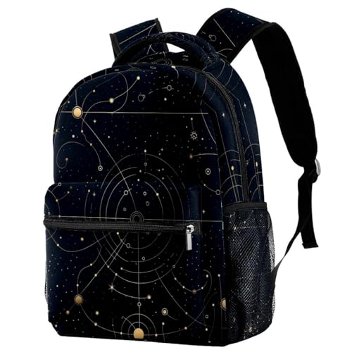 Sac à dos de voyage Campus pour l'école et les sorties scolaires au design étoilé