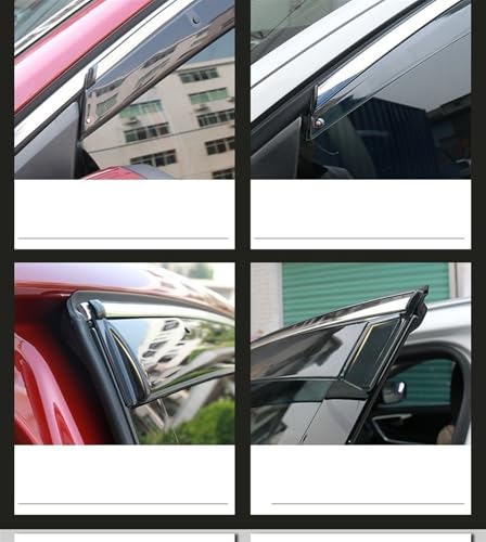 Déflecteur de vent pour cabine Volvo S90 protection pluie fenêtre