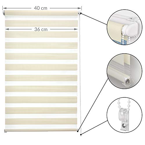 Doppelrollo Creme SOL ROYAL - 4