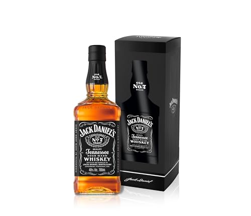 Jack Daniel's Tennessee Whiskey Old No.7, Estuche regalo - 700 ml