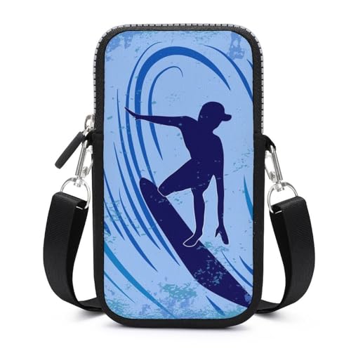 Pochette téléphone portable bandoulière pour en finir avec les poches pleines