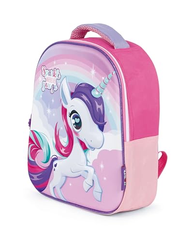 Sac à dos licorne fille rose parfait pour les journées de maternelle