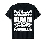 Schnauzer nain Drôle Schnauzer nain Drôle Partie de la Famille T-Shirt