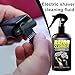 Electric Shaver Cleaning Fluid, Efficient Electric Razors Cleaner, Electrical Shaver Cleaning Solution, Easy to Use, Practical in Use, 260ml for Maintenance Grooming Men Barbershop Barber