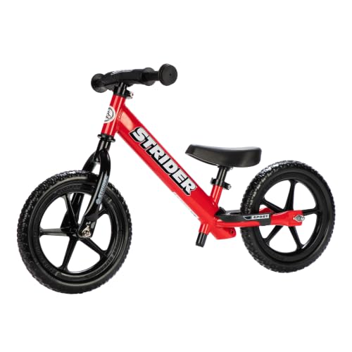Strider Unisex 12 Inches Sport - The No Pedal Balance Bike, Red