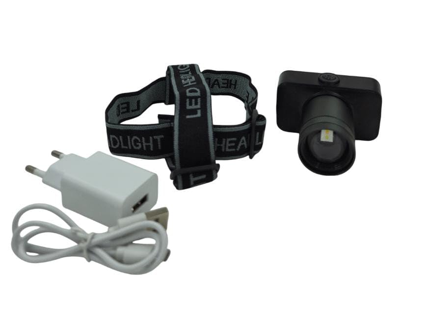 RL-M111 LED Headlamp Rechargeable 200W Dual Beam, Zoom Focus Head Torch, Type-C Fast Charging, Long Range Headlight for Emergency, Hiking, Fishing, Night Duty-image-11
