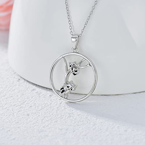 925 Sterling Silver Animal Mother Daughter Necklace for Women Girls Mom Daughter Jewelry Gifts for Wife Daughter4