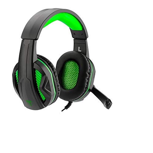 Headset Gamer T-Dagger Cook Preto e Verde T-RGH100-1