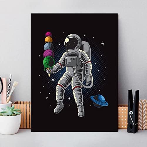 宇宙飛行士の猿 グラフィックアート ポスター 607mm×607mm 宇宙飛行士の猿 グラフィックアート ポスター 607mm×607mm 宇宙