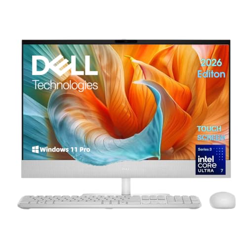Image of Dell 24 inch Touchscreen All-in-One Desktop, Intel Ultra 7, 64GB RAM, 2TB SSD