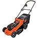 BLACK+DECKER 2000W 3-in-1 Elektro-Rasenmäher (48 cm Schnittbreite, 50 L Grasfangbehälter, 7-fache Schnitthöhenverstellung, ideal für große Rasenflächen) LM2000-QS