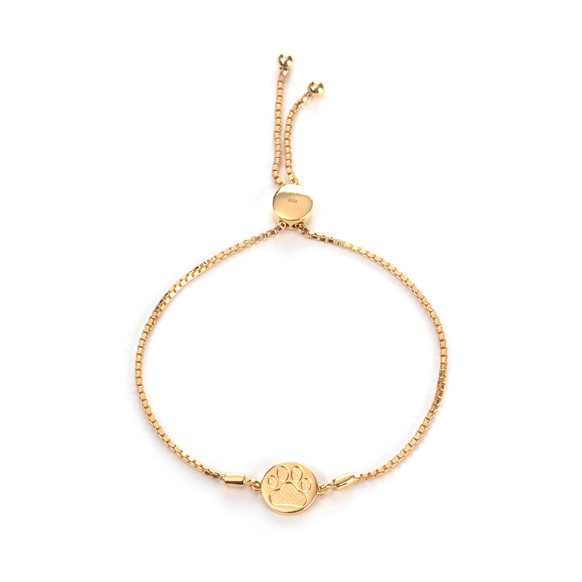 Shaya by CaratLane Absolutely Pawsome Bracelet in Gold Plated 925 Silver (B09Z8C2FHZ) Amazon Price History, Amazon Price Tracker