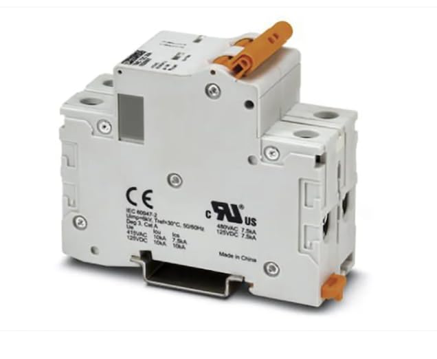 1020013, Circuit Breaker Thermal-Magnetic 2 Pole 60A C Curve UL1077 TMC 7 Series