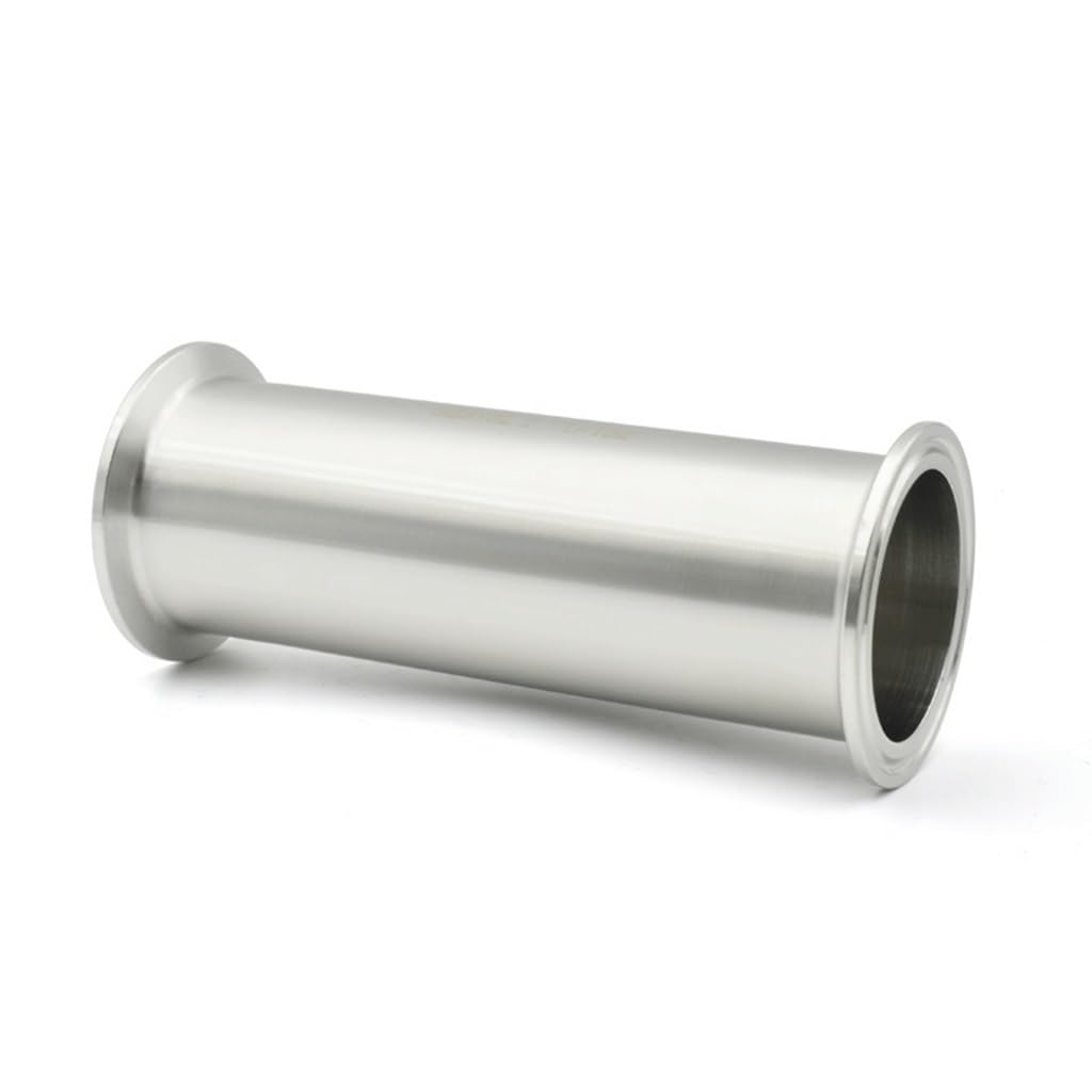 Złączka rurowa ze stali nierdzewnej 316 Domowy pierścień Trzy klipsy, do domowego ogrodu Projekty DIY Akcesoria do rur okrągłych(OD51 X Ferrule64,Length 350mm)
