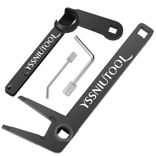 Engine Timing Tool Serpentine Belt Wrench Camshaft Pulley for Mini Cooper R52.Serpentine Belt Removal Tensioner Tool Fit for Mini Cooper S R52 R53 BMW W11 Supercharged Engine Replaces 118410&118470