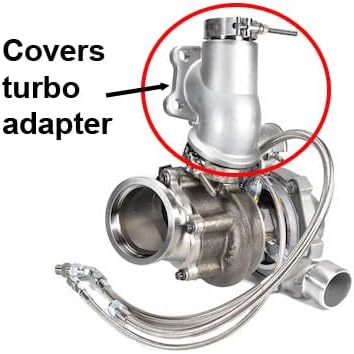 Turbo Adapter Housing Cover Blanket- Lava: Fits Ford Focus ST Fusion 2.0L Ecoboost ATP Turbo Adapter