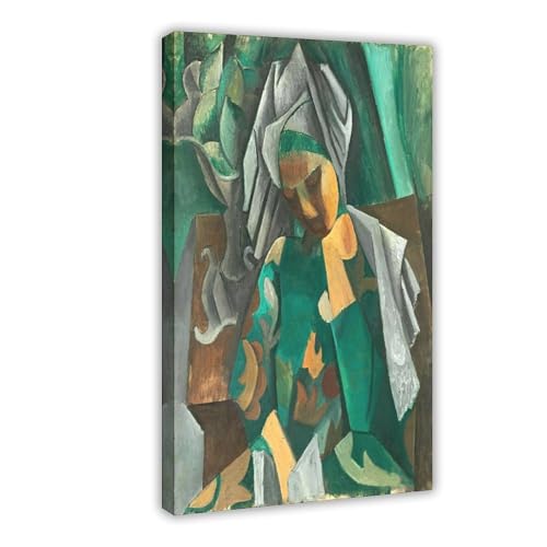 Tableau Picasso Queen Isabella pour habiller un grand mur vide de salon avec cadre
