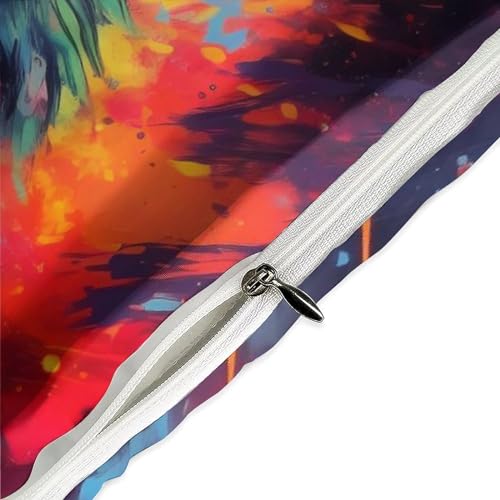 Funda nórdica de lobo 3D 200x200cm con fundas de almohada de microfibra 6