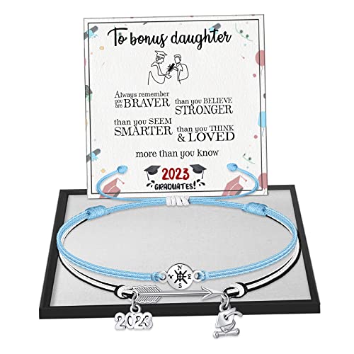 Btysun 2025 Graduation Gifts for Her Charm Bracelets for Teen Bonus Daughter Graduation Gifts High School Senior Middle Law Phd Nursing Graduate Christmas Jewelry