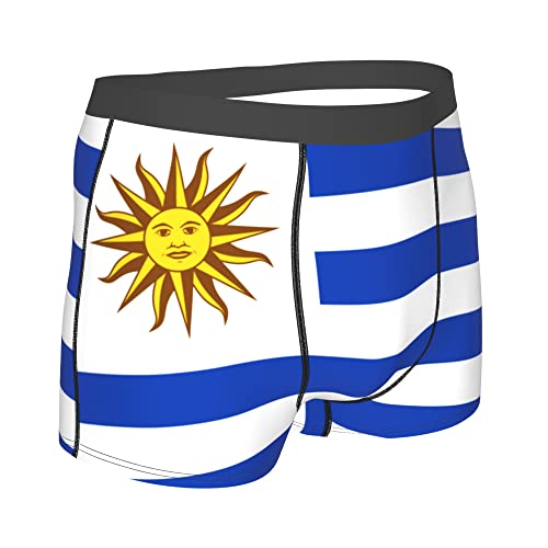 Flag map of Saint Lucia Mens Boxer Briefs Underwear Breathable Stretch Boxer Trunk with Pouch for Men, Youth3
