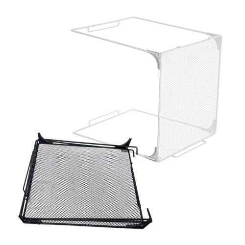 Étagère de bureau compacte pour maison et école lot de 2 métal - 2