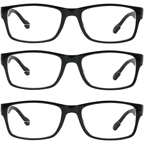 Bifocal Reading Glasses For Men And Women Rectangle Multifocal Readers With Spring Hinges Retro Design +1.75 #TOP4