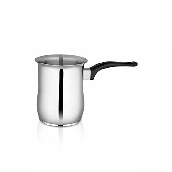 Stainless Steel Coffee Warmer with Sandwich Bottom,400 ML