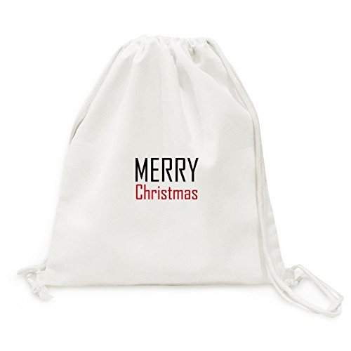 Sac de voyage Noël en toile : fini les emballages déchirés grâce à la fermeture par cordon