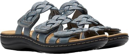 Image of Clarks Womens Laurieann Rio Flip-Flops Sandals Shoes