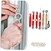 COHEALI Screen Spline Tool Kit for Window Repair Aluminum Alloy Roller Hook Tool 1 Set DIY Screen Replacement for Home Improvement