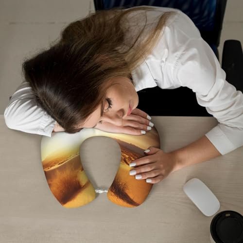 Almohada de viaje espuma viscoelástica tamaño estándar miniatura 7