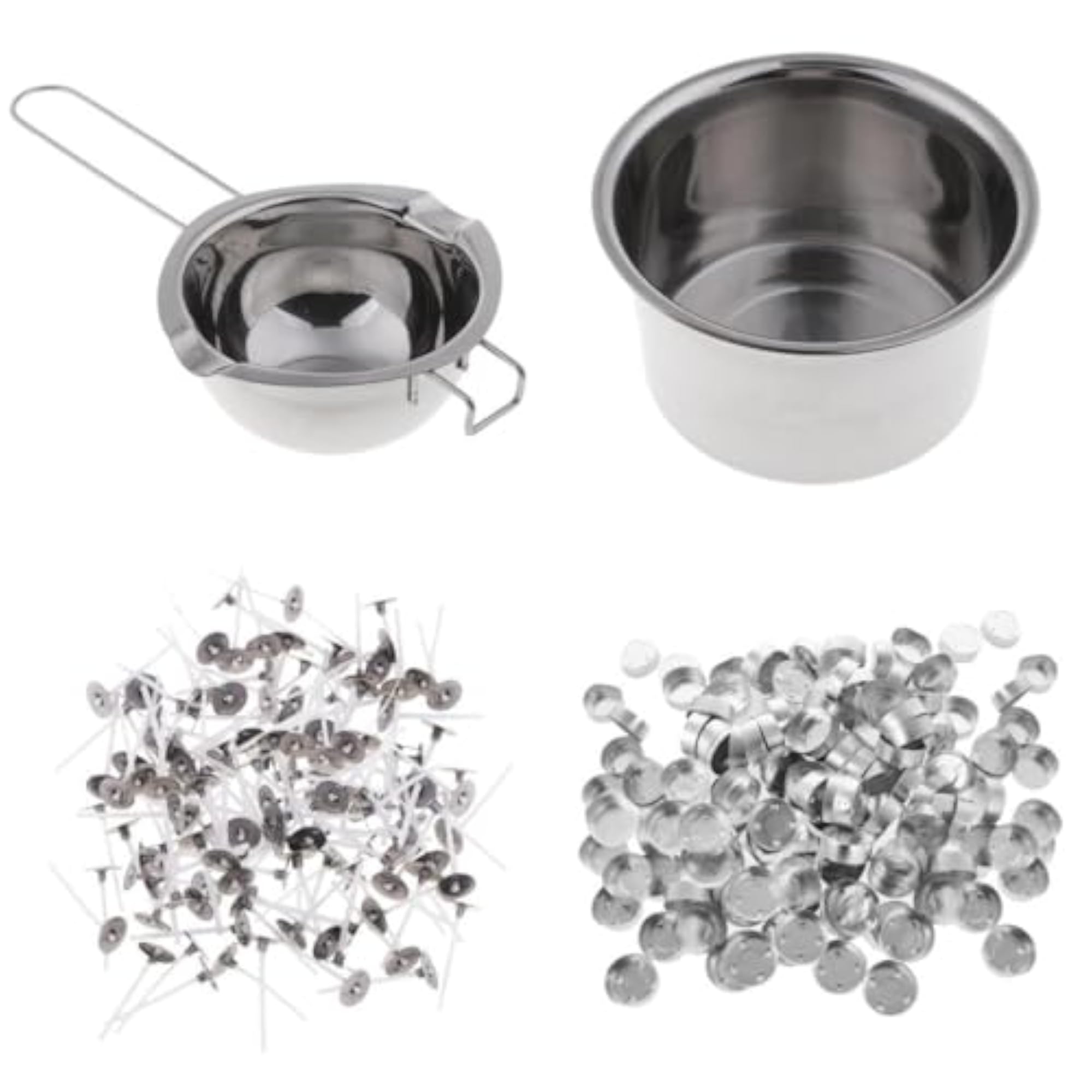 Wax Melting Pot Double Boiler with Tealight Cups