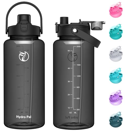 Unistar-Half-Gallon-Water-Bottles-with-2-Straws-Motivational-Gallon-Water-Bottles-with-Time-Marker-32-oz-74-oz-128-oz-Large-Bottle-for-Sports-Fitness-Gym-Camping