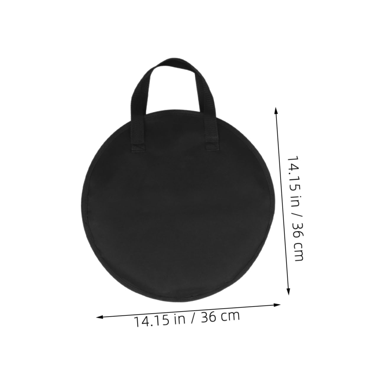 BESPORTBLE Silent Drum Pad Carrying Case Oxford Drum Bag for Schools Bands Performances and More