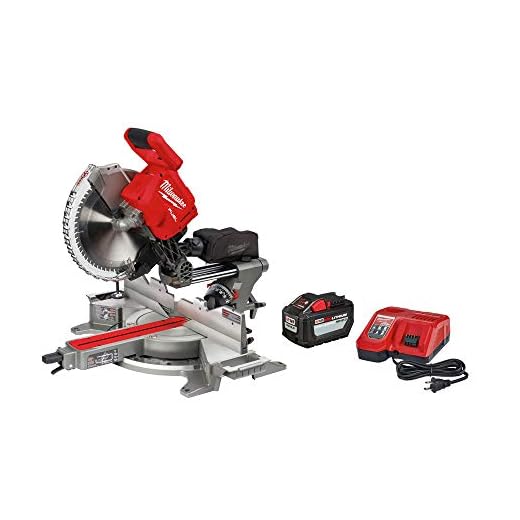 Milwaukee 2739-21HD M18 FUEL Li-Ion 12 in. Sliding Miter Saw Kit (12 Ah) New
