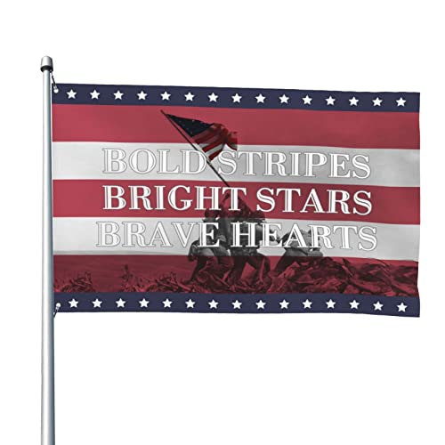 Chambre Bold Stripes Bright Stars grand drapeau textile